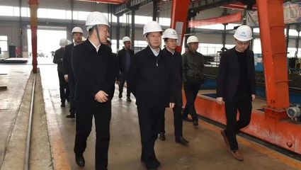 四川省住房和城鄉建設廳黨組書記、廳長田文一行蒞臨四川綠建杭蕭調研指導工作